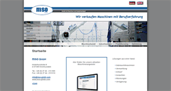 Desktop Screenshot of mso-gmbh.com